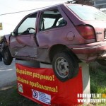 ШОФЬОР НА ПРЕКЛОННА ВЪЗРАСТ ПРЕДИЗВИКА ТЕЖКА КАТАСТРОФА