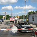 ФОРД ИЗГОРЯ КАТО ФАКЛА НА МЕТРИ ОТ ДАНЪЧНОТО!