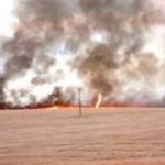 Потушиха пожара в Комощица с 34 тона вода