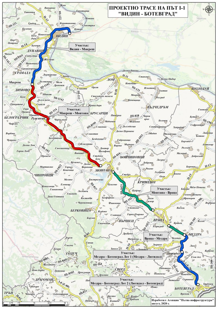 Karta Vidin - Botevgrag (1)